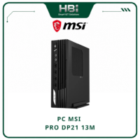 Máy tính để bàn MSI PRO DP21 13M-871XVN Core i3-13100 | 8GB RAM | 128GB SSD | WiFi & Bluetooth | Mini PC Doanh Nghiệp Chính Hãng