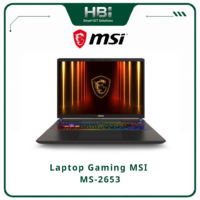 Laptop MSI Gaming i9-14900HX RTX 5050 32GB 512GB 16” QHD+ 240Hz Chính Hãng