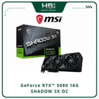 Card màn hình MSI GeForce RTX 5080 16G SHADOW 3X OC 16GB GDDR7