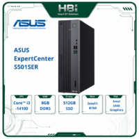 Máy tính để bàn ASUS ExpertCenter S501SER – Intel Core i3-14100, 8GB RAM, 512GB SSD, Windows 11 Home
