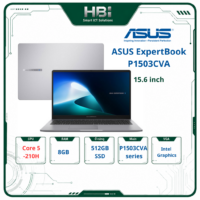 Laptop ASUS ExpertBook P1503CVA – Intel Core 5-210H, 8GB RAM, 512GB SSD, 15.6 inch FHD, Windows 11 Home