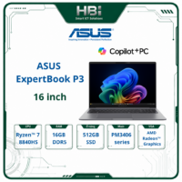 Laptop ASUS ExpertBook PM3606CHA – Ryzen 7 8840HS, 16GB RAM, 512GB SSD, 16 inch