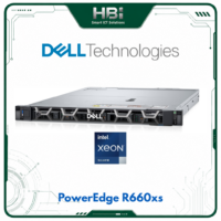 Máy Chủ Dell PowerEdge R660xs Xeon Silver 4510 32GB RAM 2.4TB SAS Dual 25GbE